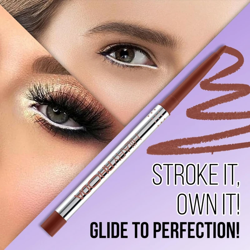Hilary Rhoda Stroke It Eye Pencil | Coloured Eyeliner and Kajal Pencil | Easy Glide & Quick-Drying Formula | Matte Finish | Built-in Sharpener | 0.26g (Old Wine | Shade 05) thumbnail 3